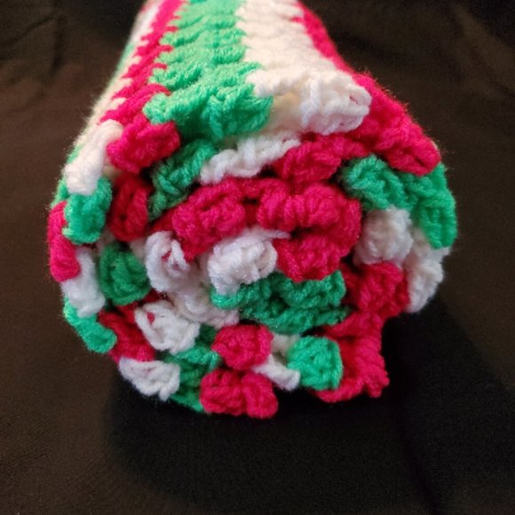 Crochet Holiday Time Baby Blanket/New - Picture 5 of 5